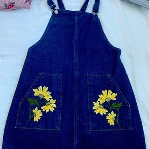 Top Shop Sunflower Jean Dress!